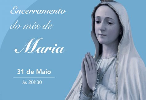 mes Maria - maio - Paróquia de Penajóia