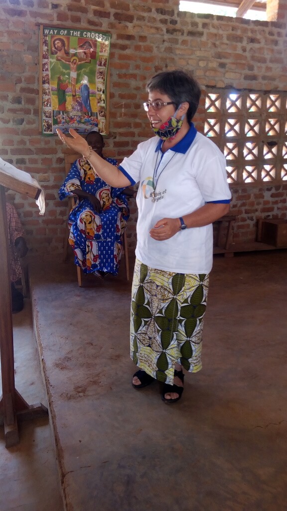 Missão no Congo - irmã Ilda - paróquia de penajóia